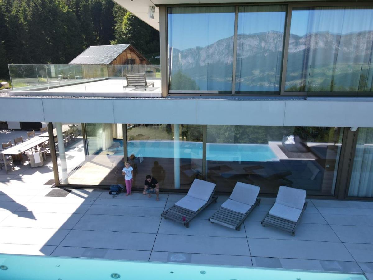 Attersee Luxury Design Villa With Dream Views, Large Pool And Sauna Nussdorf am Attersee Esterno foto