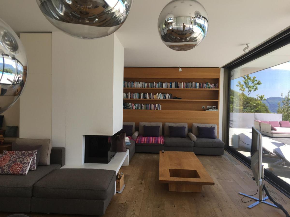 Attersee Luxury Design Villa With Dream Views, Large Pool And Sauna Nussdorf am Attersee Esterno foto