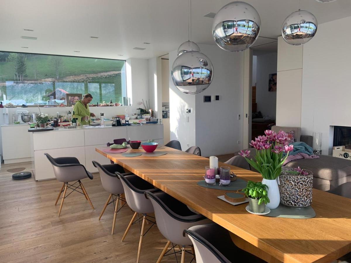 Attersee Luxury Design Villa With Dream Views, Large Pool And Sauna Nussdorf am Attersee Esterno foto